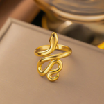 Serpent Luxe Adjustable Ring