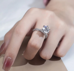 Eternal Spark Adjustable Solitaire Ring