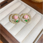 Blooming Pearl Earrings