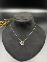 Twilight Charms – Multi-Pendant Amethyst Necklace