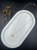 Golden Ginkgo Harmony Pendant Necklace