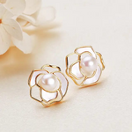 Pearl Blossom Earrings