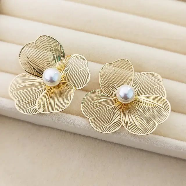Golden Bloom Earrings.