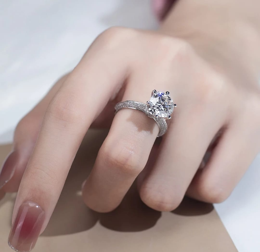 Eternal Spark Adjustable Solitaire Ring