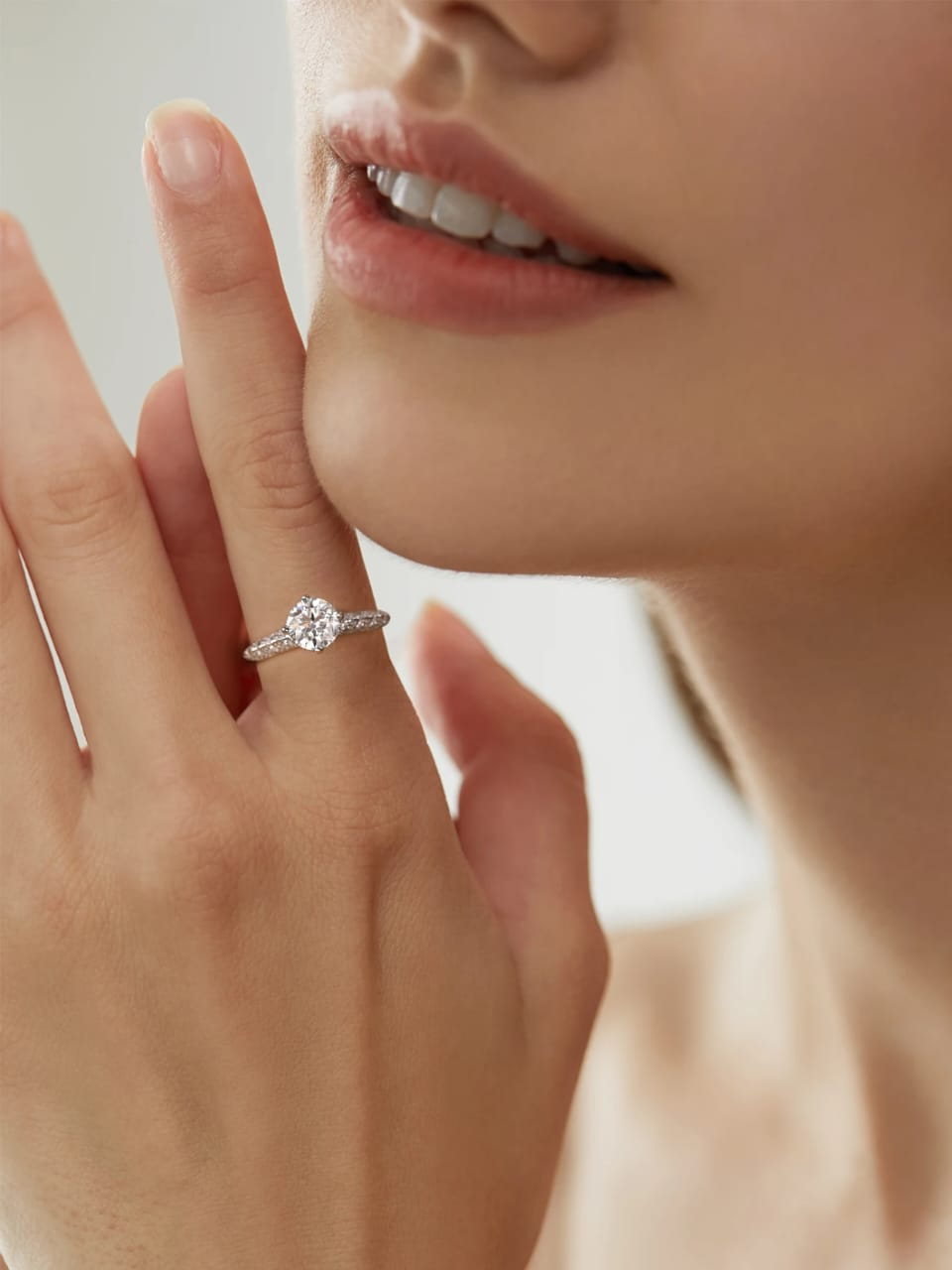 Eternal Spark Adjustable Solitaire Ring